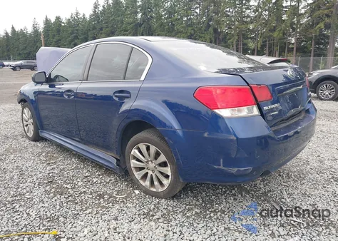 2010 Subaru Legacy 2.5I Limited из США, поврежденный, VIN 4S3BMBK67A3228619